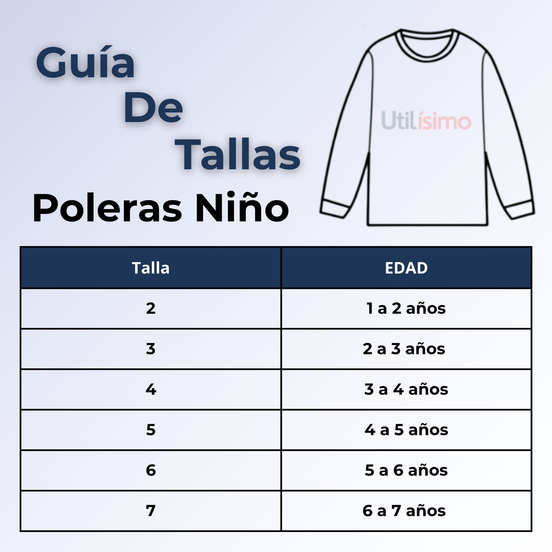 POLERA MANGA LARGA NIÑO 100% ALGODÓN COCODRILO AZUL CAMISETA - 4