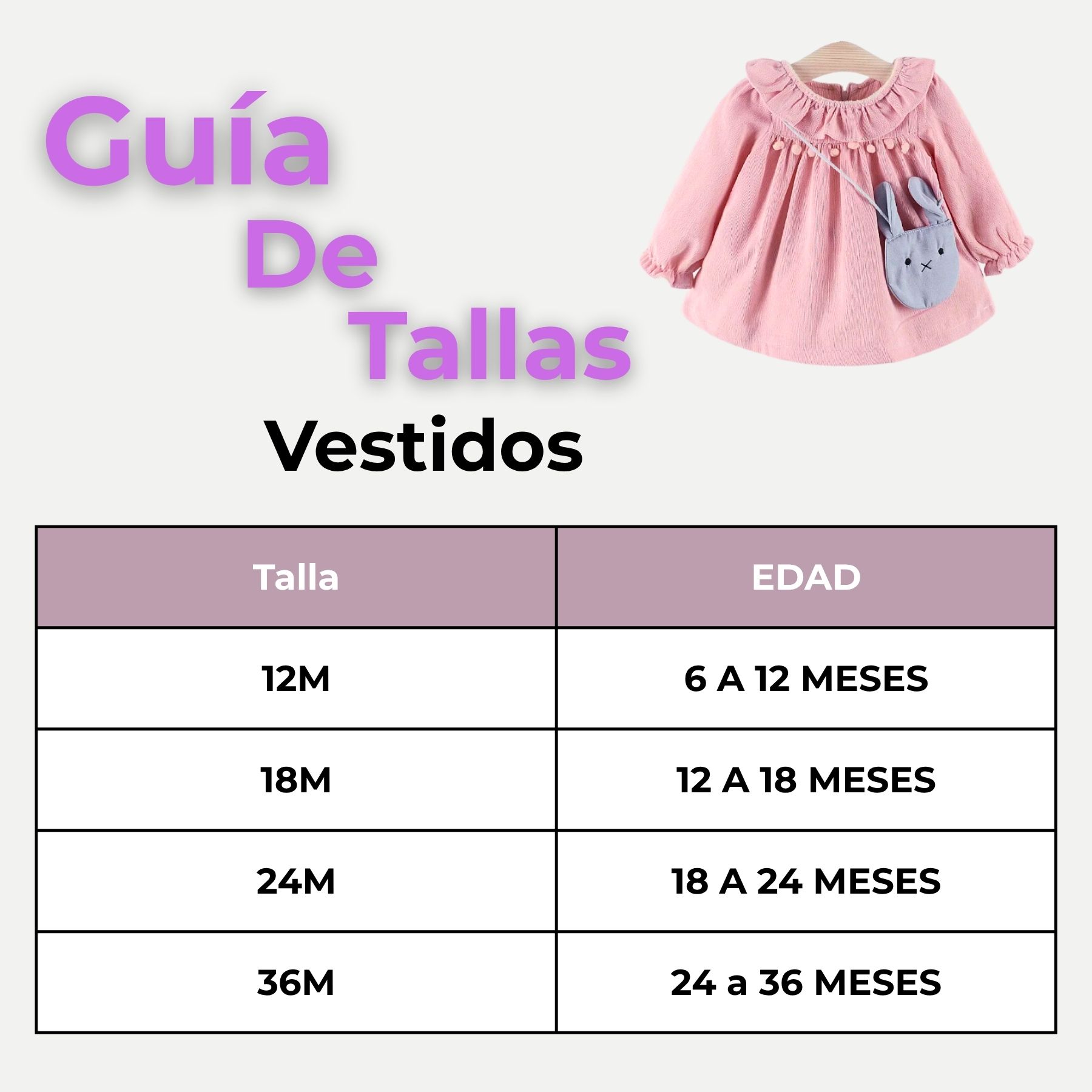 VESTIDO DE COTELÉ CON BOLSO CONEJO FORRADO EN PLUSH NIÑA COLOR ROSADO - 3