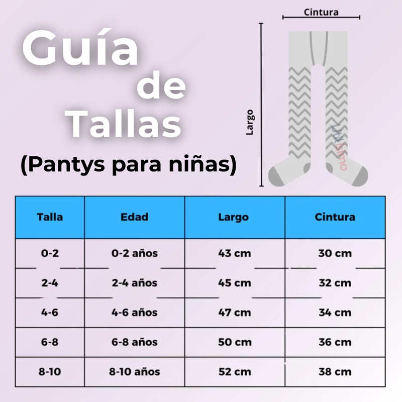 PACK 6 PANTYS ALGODÓN PRIMERA CAPA SURTIDO BALLERINA BEBÉ - 4