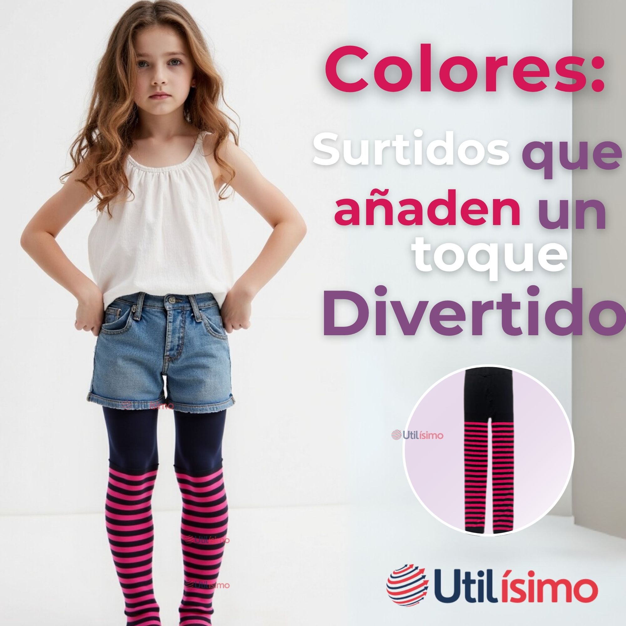 PACK 12 BALLERINA ALGODÓN PRIMERA CAPA NIÑA COLORES SURTIDOS - 2