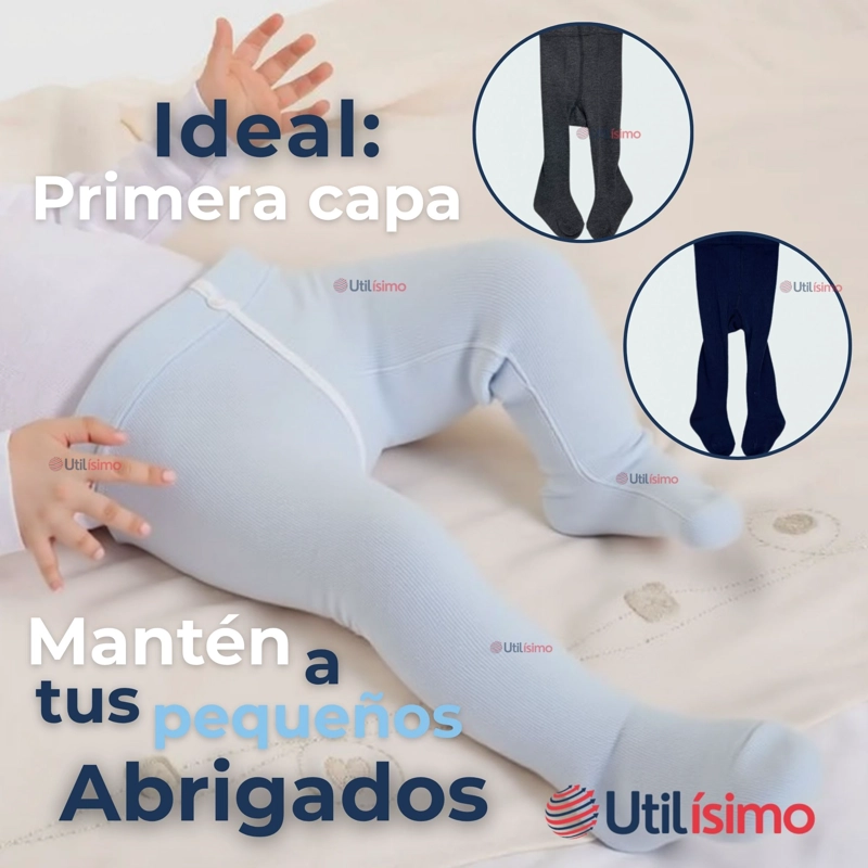 PACK 3 PANTYS PRIMERA CAPA UNICOLOR SURTIDOS BALLERINA BEBÉ - 4