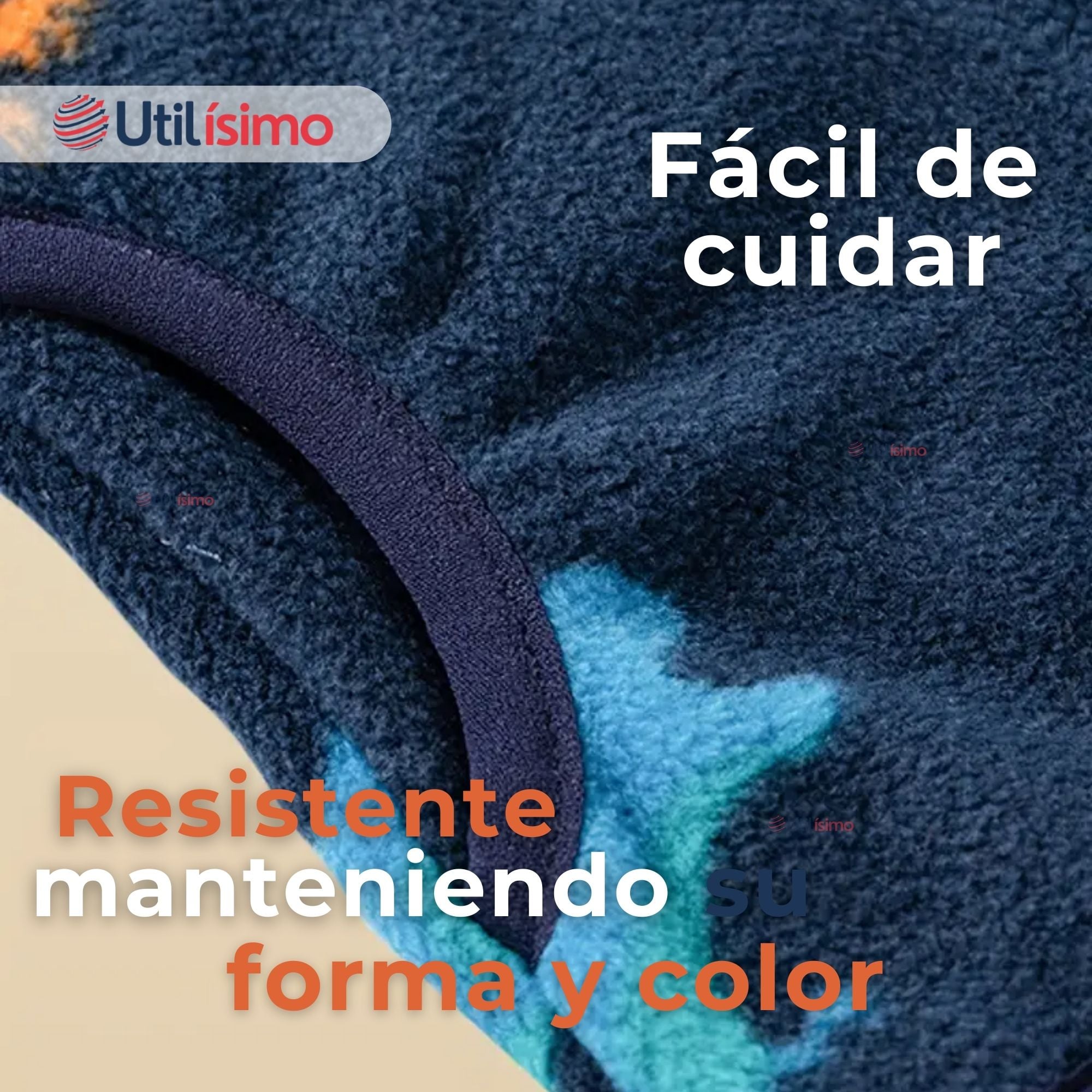CHAQUETA 100% POLAR NIÑO MANGA LARGA AZUL - 10