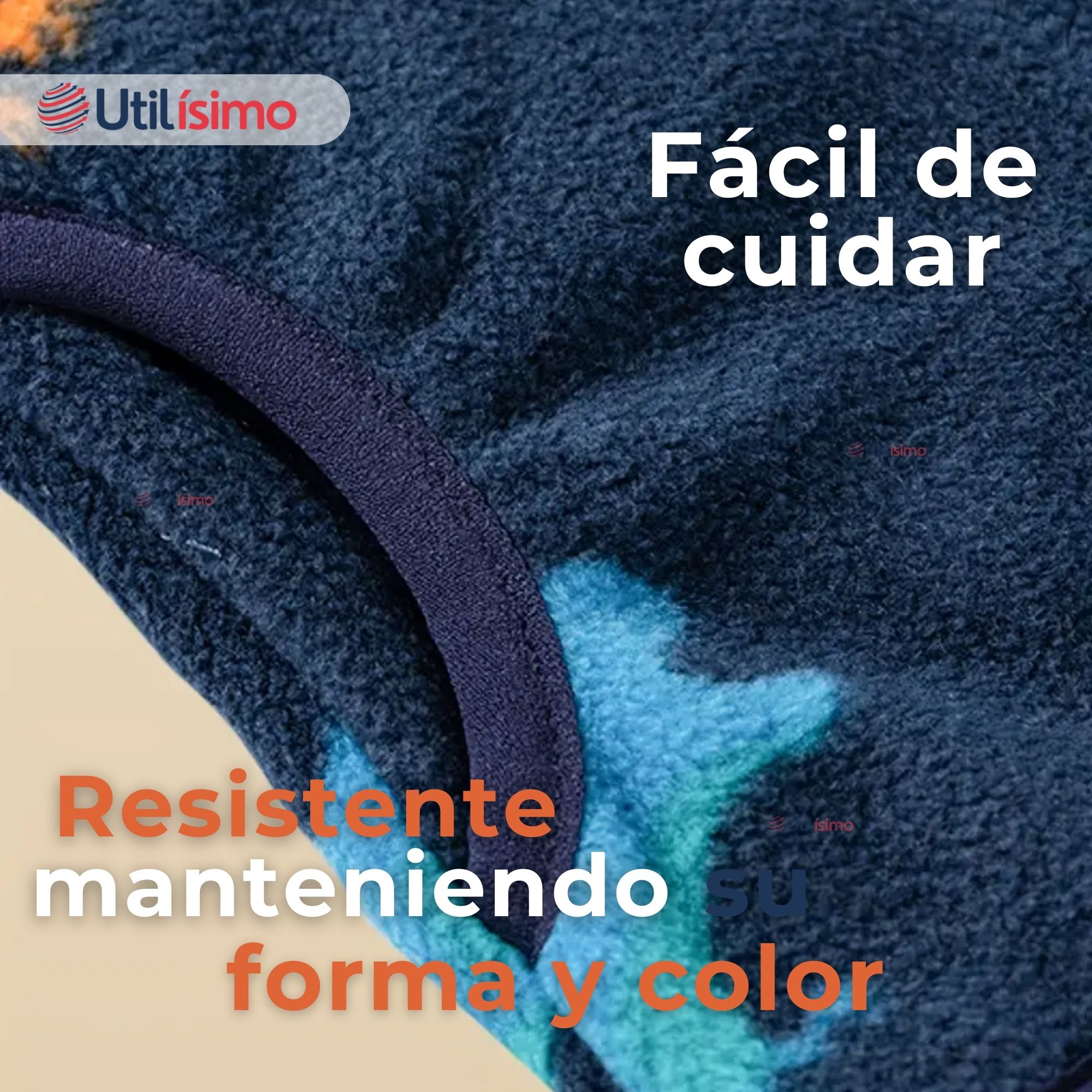 CHAQUETA 100% POLAR NIÑO MANGA LARGA AZUL - 10