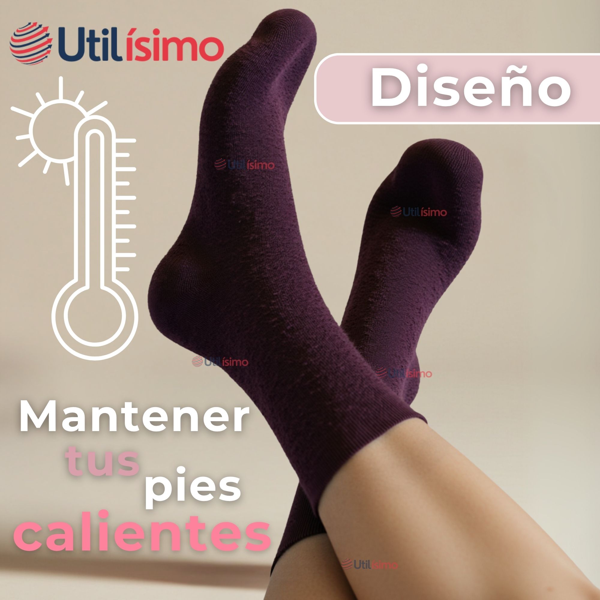 PACK 3 CALCETINES TÉRMICOS EXTRA SUAVES CHENILLE COZY MUJER SURTIDO - 4