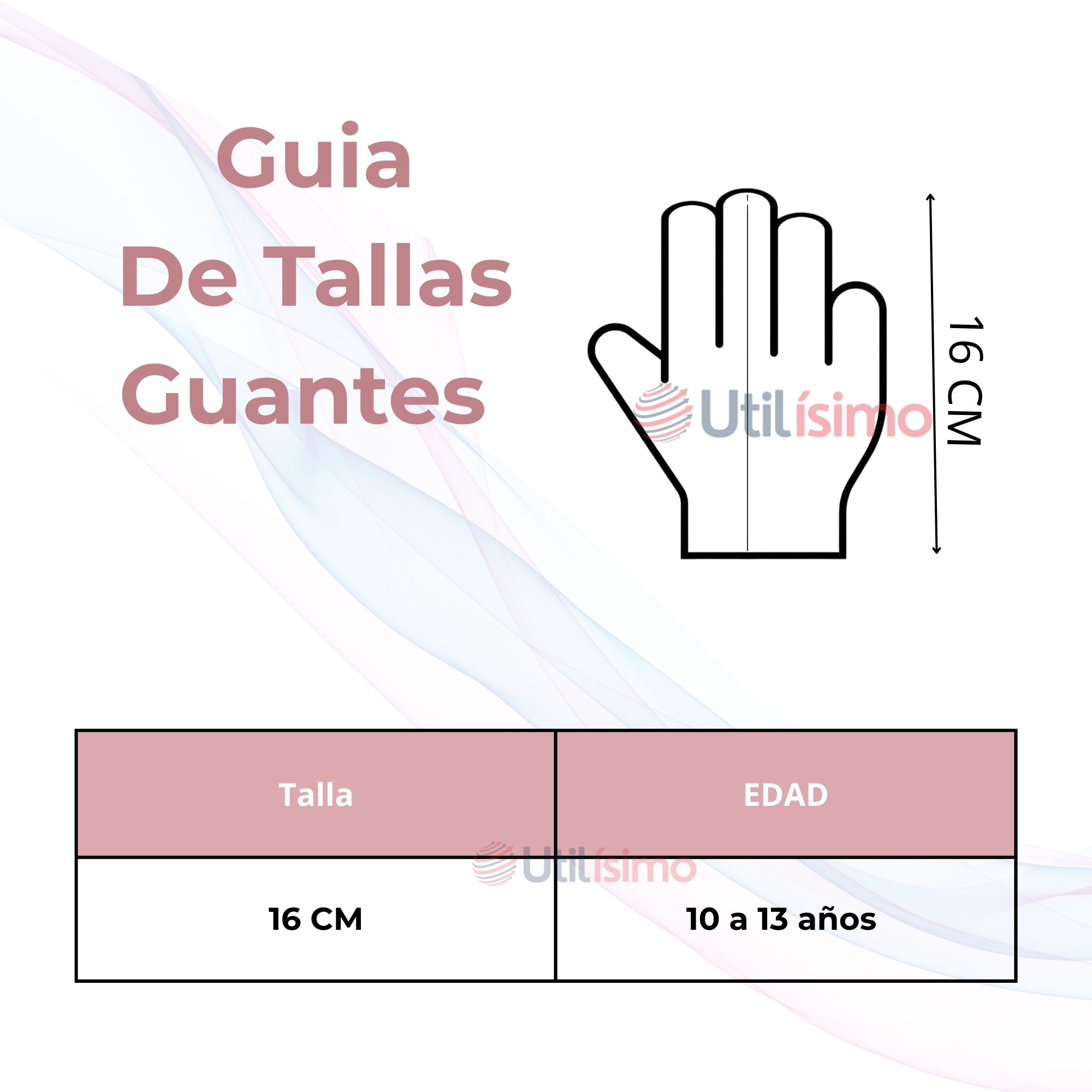 GUANTES 16CM LANA ACRÍLICA NIÑA ESTAMPADO GATO COLORES SURTIDOS - 2