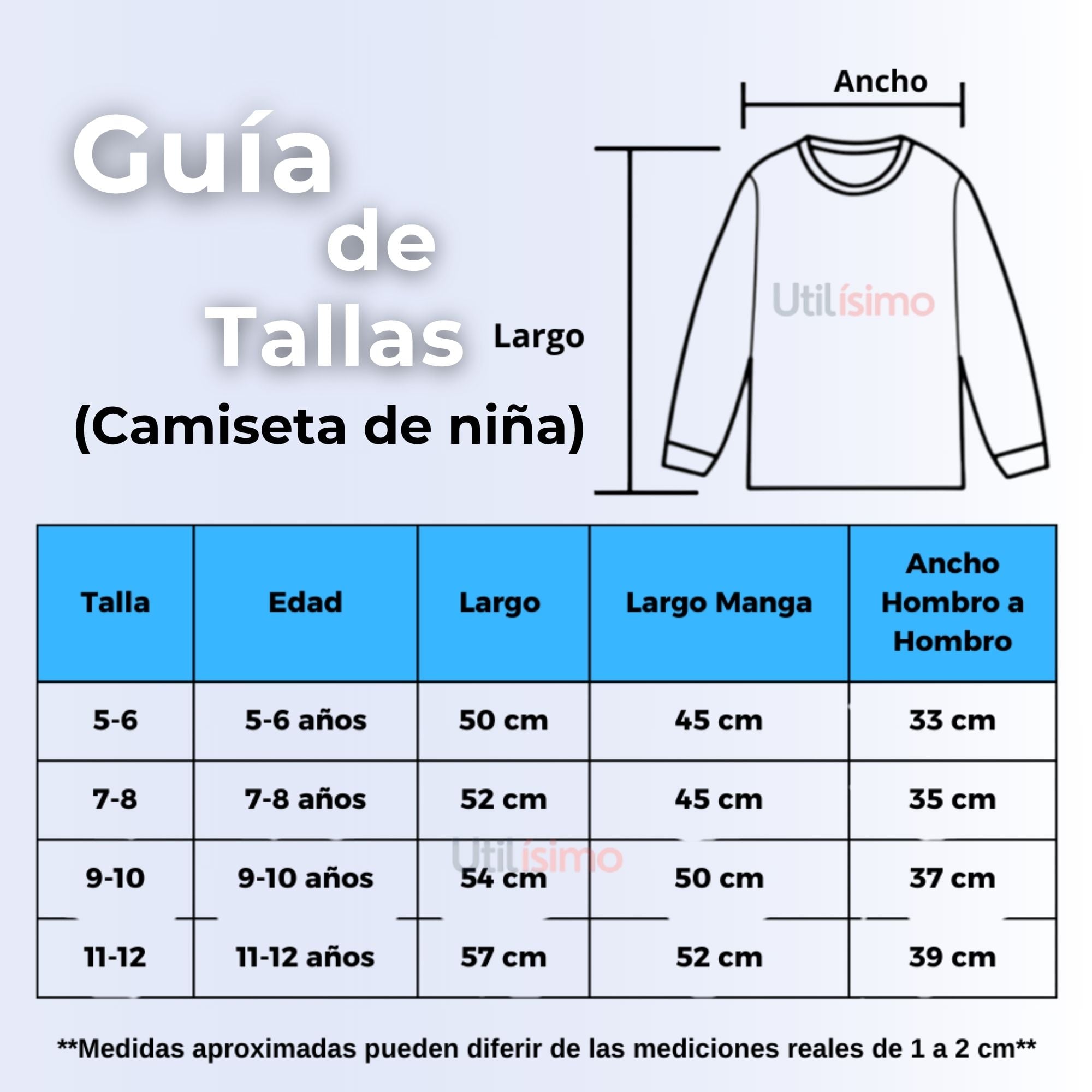 PRIMERA CAPA ESCOLAR BAMBÚ INVIERNO CAMISETA NIÑA CUELLO REDONDO POLERA - 6