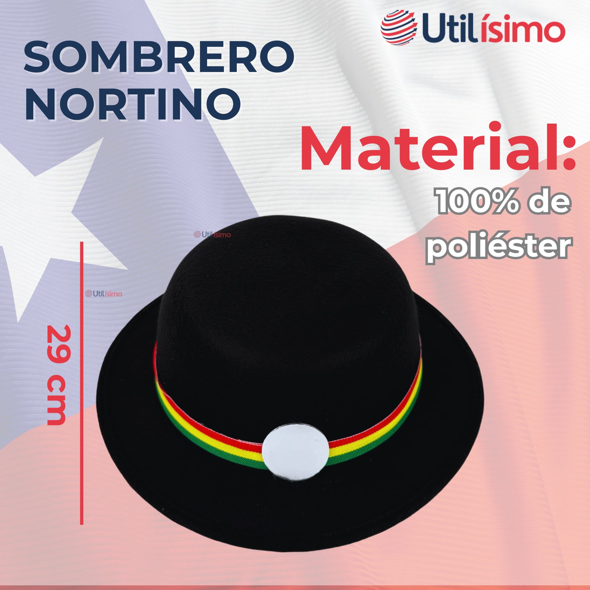 TRAJE NORTINO NIÑA 3 PIEZAS + POLERA BLANCA FIESTAS PATRIAS BAILE NORTINO - 6