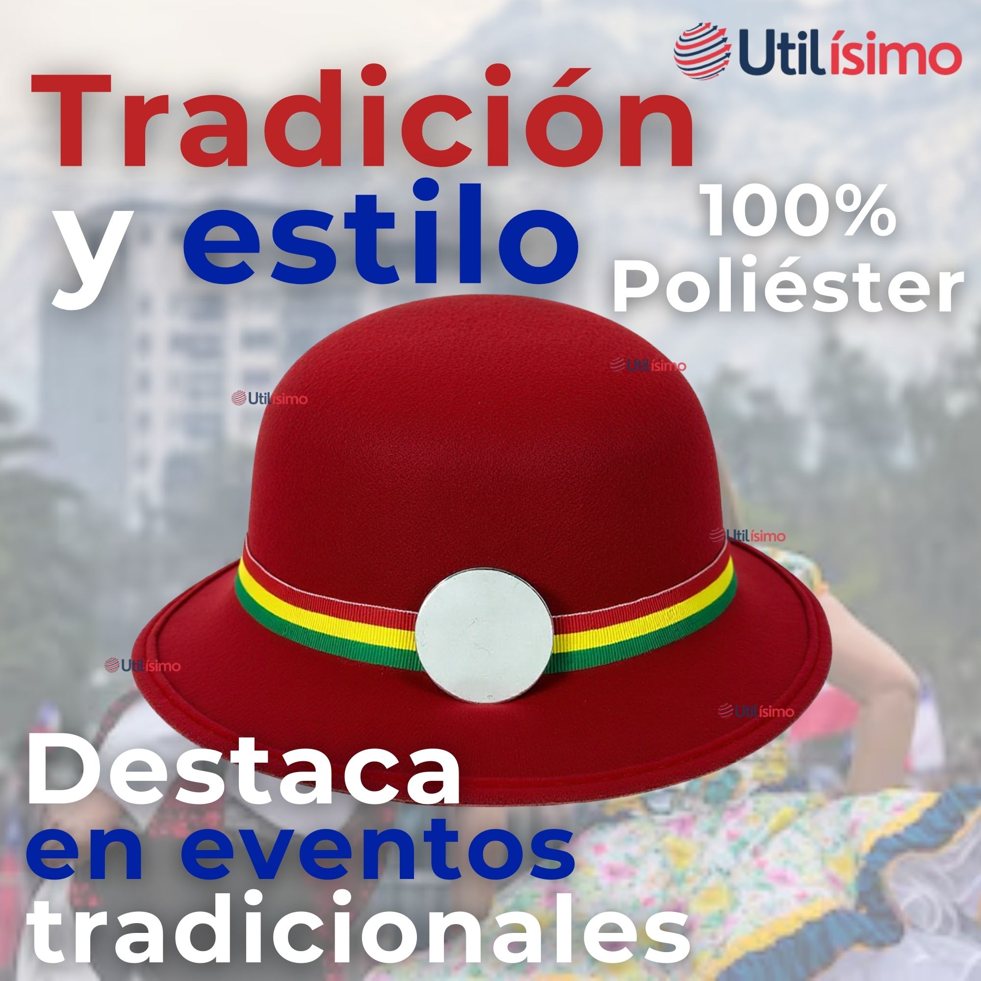 SOMBRERO NORTINO NIÑA FIESTAS PATRIAS GORRO ROJO BAILE DANZA - 8
