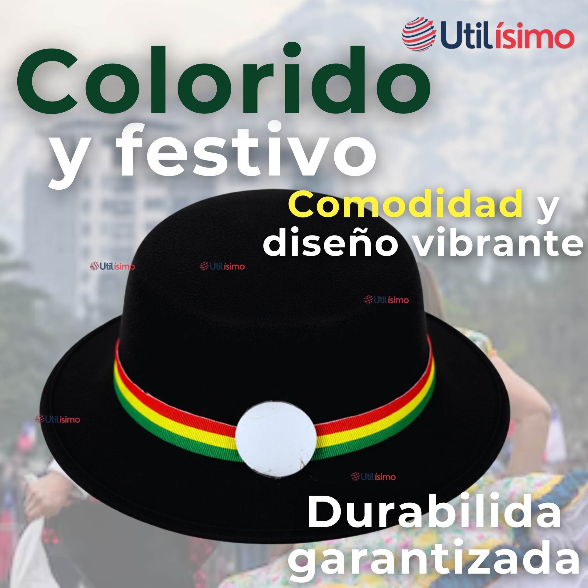 SOMBRERO NORTINO NIÑA FIESTAS PATRIAS NEGRO BAILE DANZAS - 2