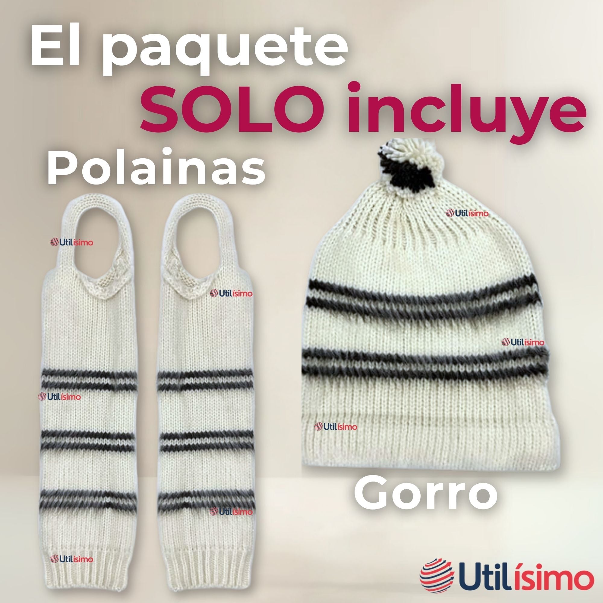 TRAJE CHILOTE GORRO+POLAINAS FIESTAS PATRIAS NIÑO CHILE - 3