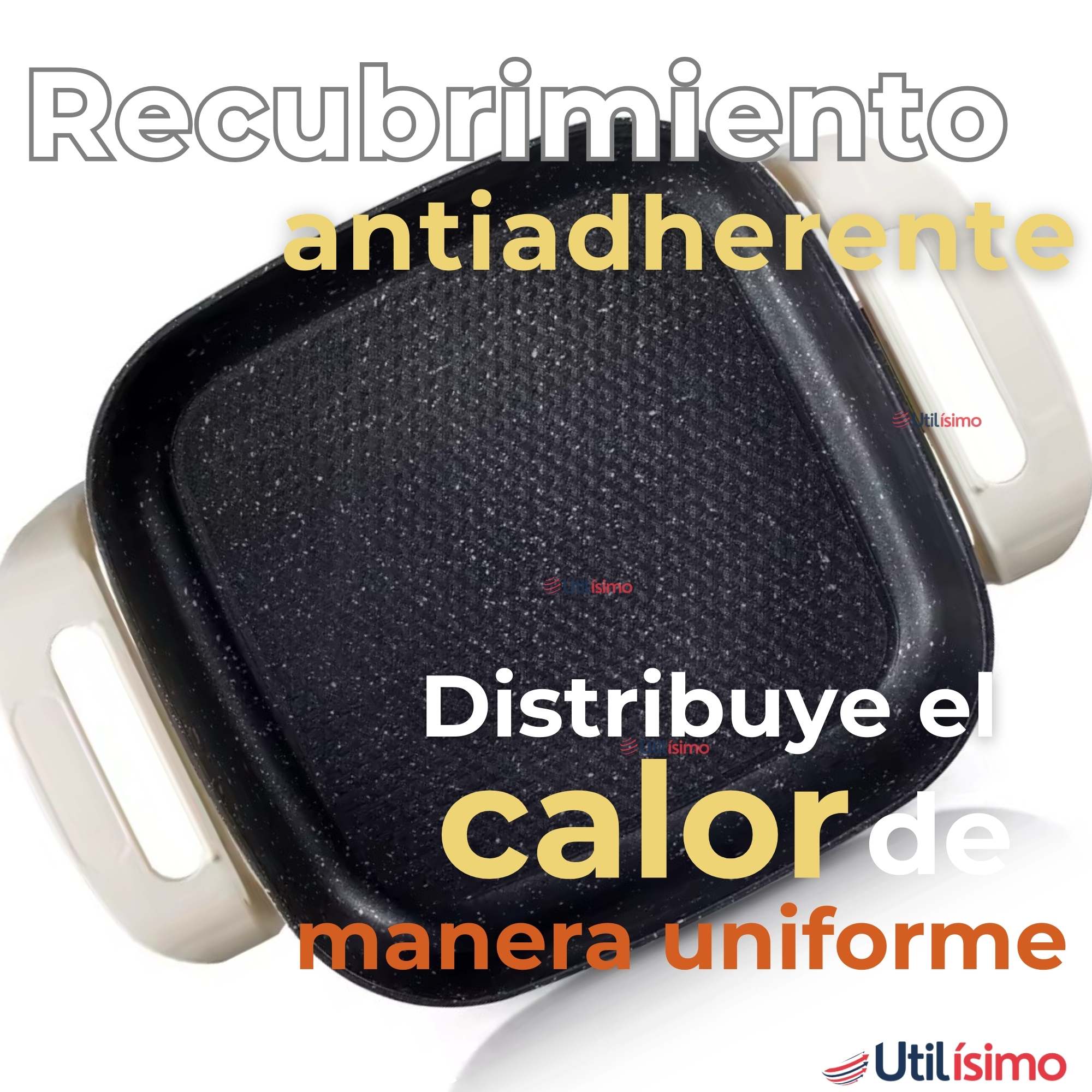 SARTEN ELÉCTRICO ANTIADHERENTE MULTIFUNCIONAL 5 LITROS 1200W DE POTENCIA - 8
