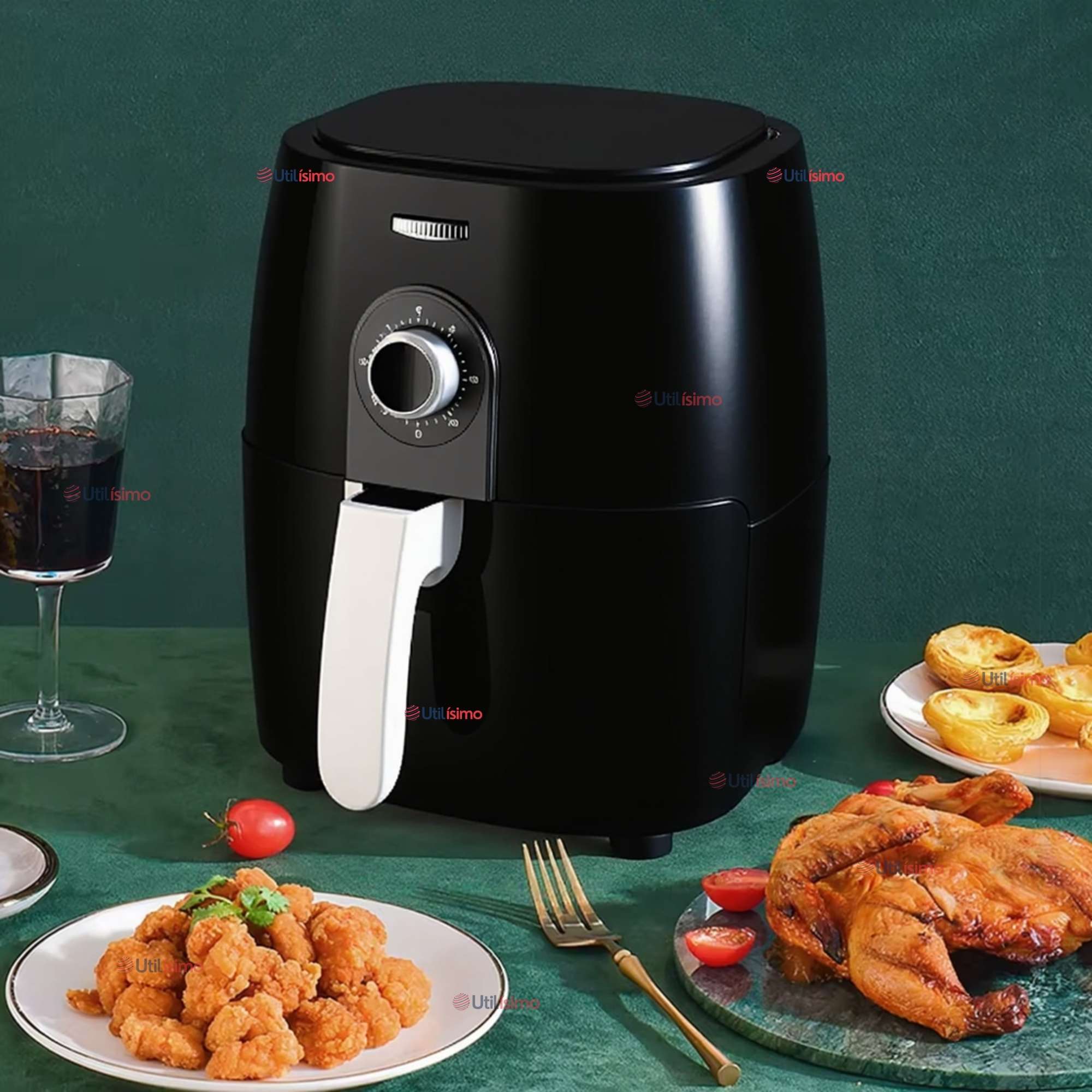 FREIDORA DE AIRE 5 LITROS 1350W POTENCIA AIR FRYER PREMIUM - 1