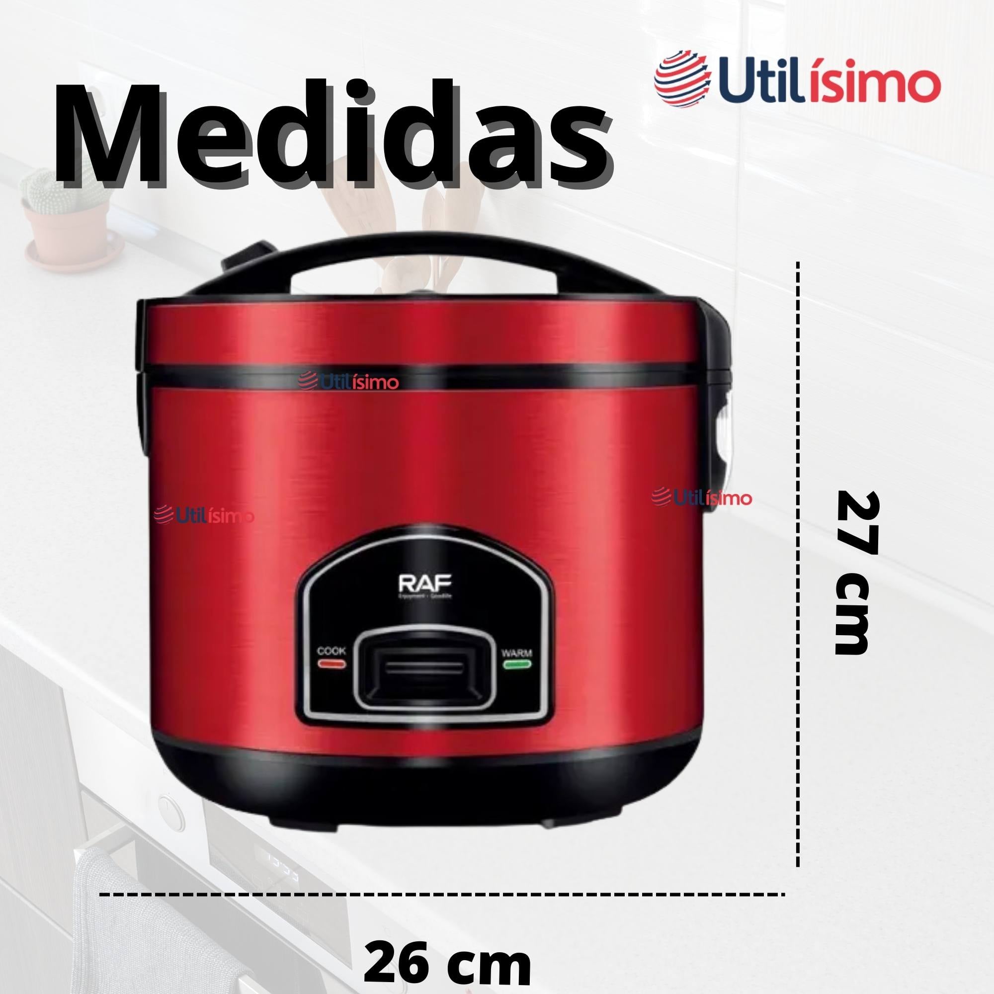 OLLA ARROCERA MULTIFUNCIONAL ELÉCTRICA 5 LITROS 900W DE POTENCIA - 4