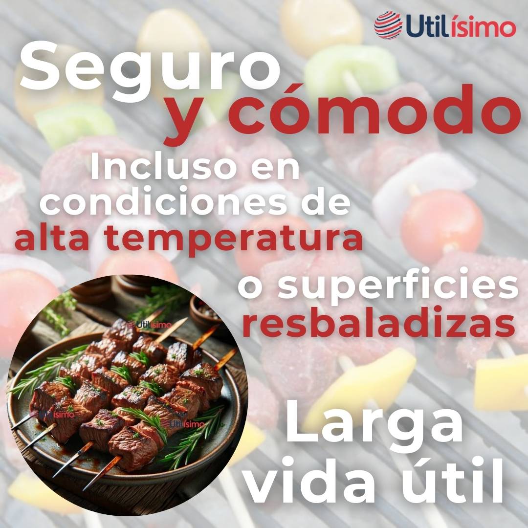 PACK 45 PIEZAS BROCHETAS PARA ANTICUCHOS PINCHOS BAMBU PALILLOS 35CM - 6