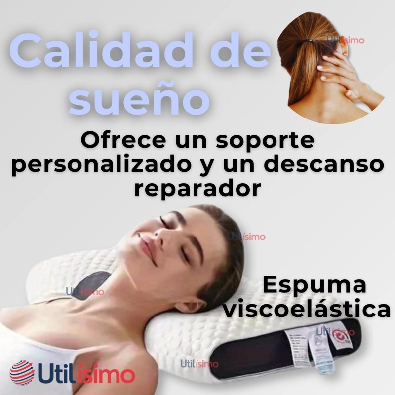 ALMOHADA ORTOPE DICA ERGONOMICAS PARA CUELLO Y CERVICAL - 6