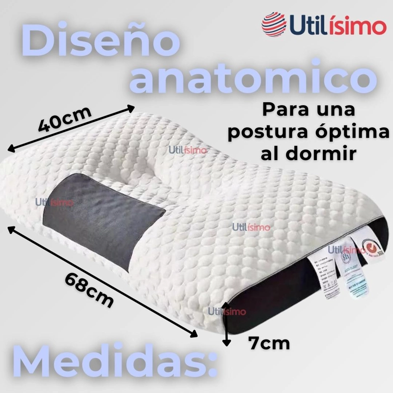 ALMOHADA ORTOPE DICA ERGONOMICAS PARA CUELLO Y CERVICAL - 3