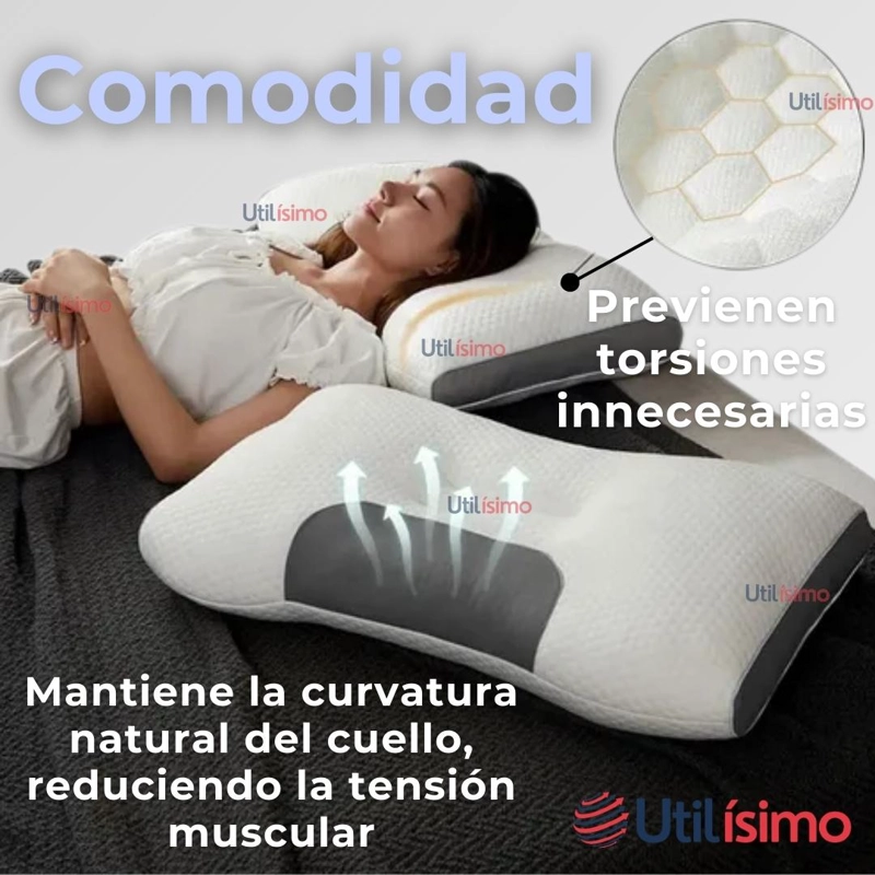ALMOHADA ORTOPE DICA ERGONOMICAS PARA CUELLO Y CERVICAL - 4