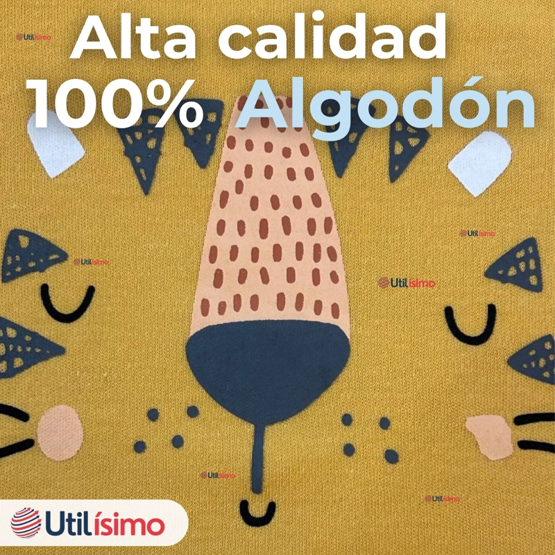 PACK 5 BODYS NIÑO MANGA CORTA TEDMIMAK 100% ALGODON BABY TIGER (0) - 11