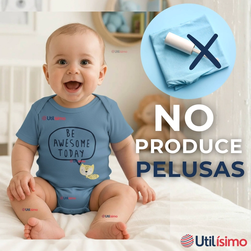 PACK 5 BODYS NIÑO MANGA CORTA TEDMIMAK 100% ALGODON BABY BE KIND - 4