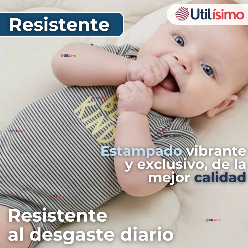 PACK 5 BODYS NIÑO MANGA CORTA TEDMIMAK 100% ALGODON BABY BE KIND - 12