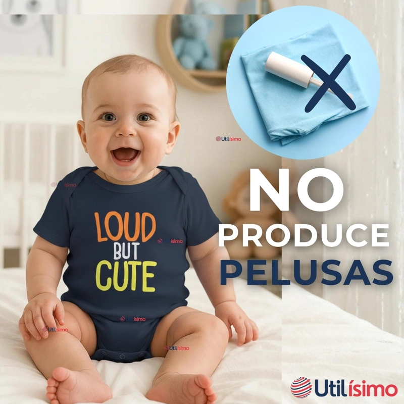 PACK 5 BODYS NIÑO MANGA CORTA TEDMIMAK 100% ALGODON LOUD BUT CUTE - 3