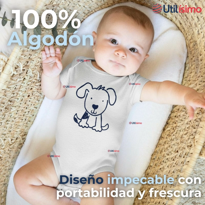PACK 5 BODYS NIÑO MANGA CORTA TEDMIMAK 100% ALGODON LOUD BUT CUTE - 5