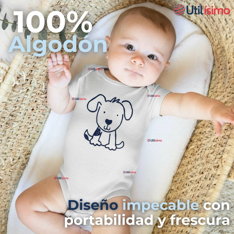 PACK 5 BODYS NIÑO MANGA CORTA TEDMIMAK 100% ALGODON LOUD BUT CUTE - 5