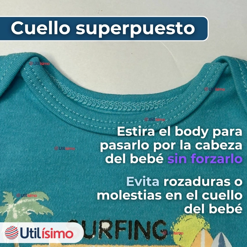 PACK 5 BODYS NIÑO MANGA CORTA TEDMIMAK 100% ALGODON BABY ON BOARD - 7