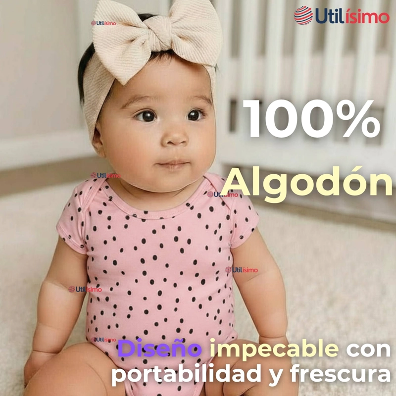 PACK 5 BODYS NIÑA MANGA CORTA TEDMIMAK 100% ALGODON PRINCESS LOVE - 5