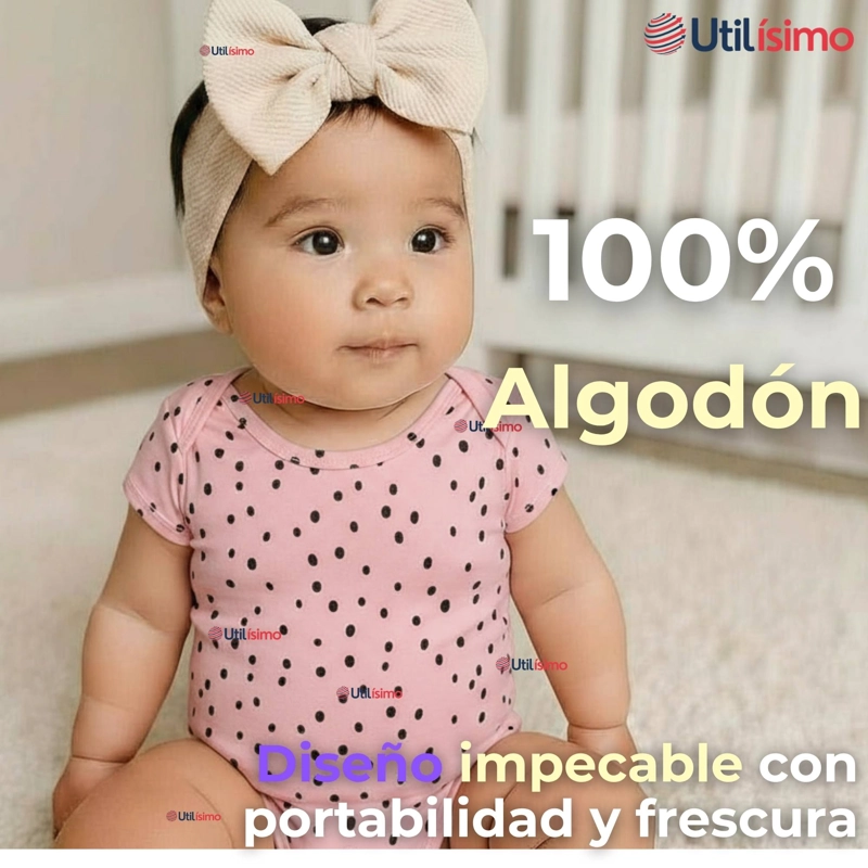 PACK 5 BODYS NIÑA MANGA CORTA TEDMIMAK 100% ALGODON PRINCESS LOVE - 5
