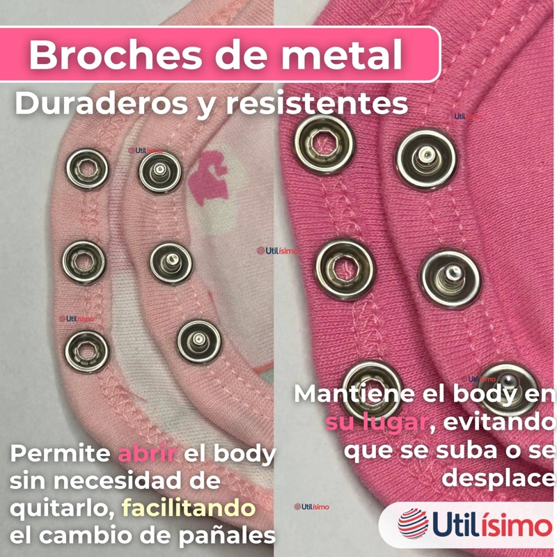 PACK 5 BODYS NIÑA SIN MANGA TEDMIMAK 100% ALGODON HELLO PRINCESS - 9