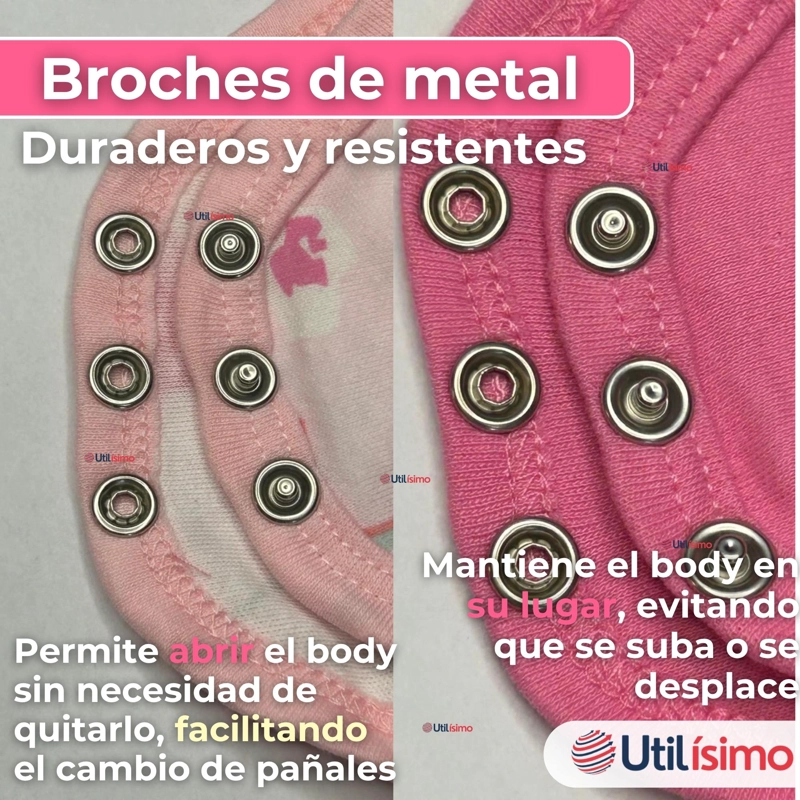 PACK 5 BODYS NIÑA SIN MANGA TEDMIMAK 100% ALGODON HELLO PRINCESS - 9