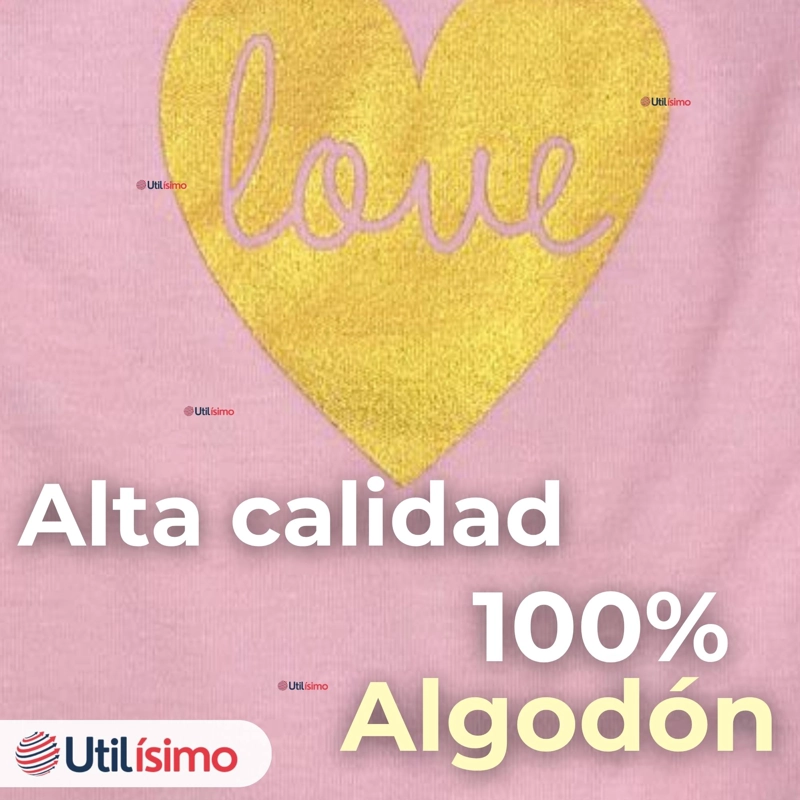 PACK 4 BODYS NIÑA SIN MANGA TEDMIMAK 100% ALGODON PRINCESS PINK - 11