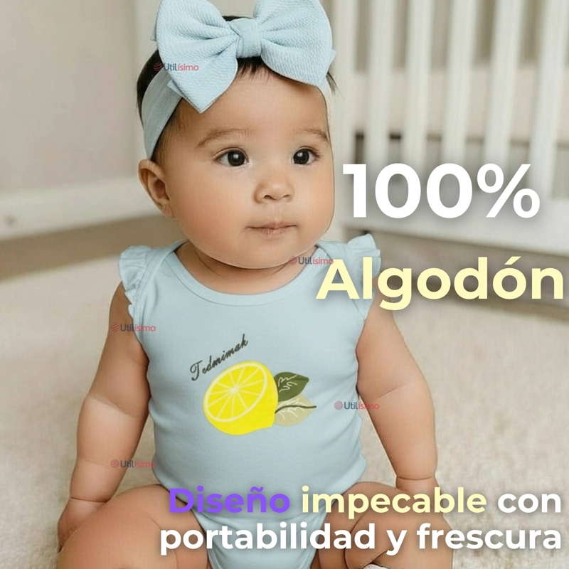 PACK 4 BODYS NIÑA SIN MANGA TEDMIMAK 100% ALGODON PRINCESS SUMMER - 5