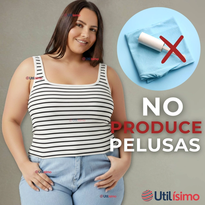 CAMISETA RAYAS 100% ALGODON BASICA LISA ELASTICA MUJER COLORES SURTIDOS - 3