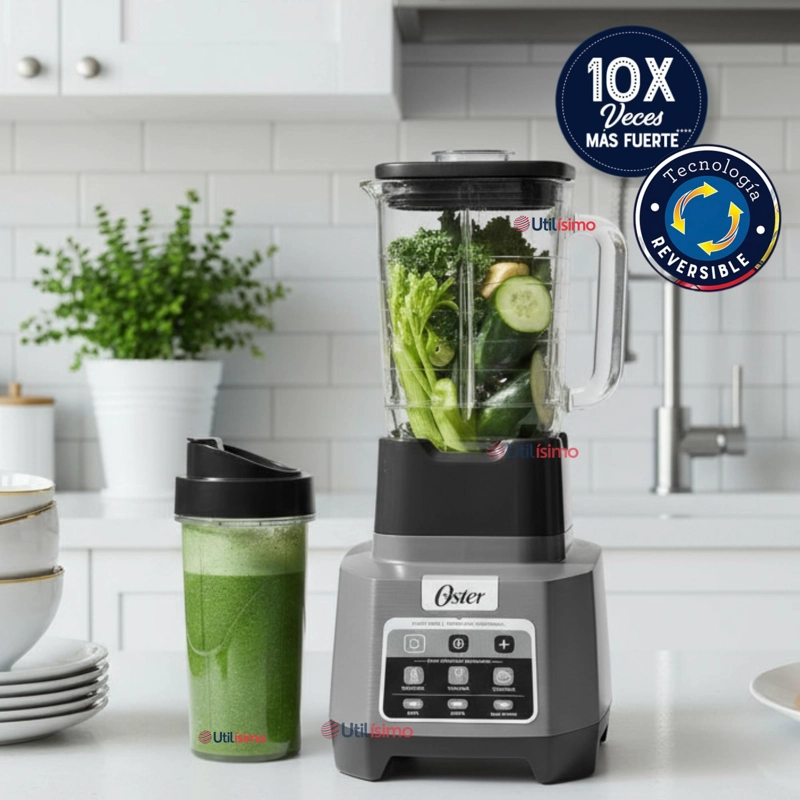 LICUADORA PROFESIONAL OSTER® XTREME MIX CON IBLEND Y MAX CRUSH CON TECNOLOGIA REVERSIBLE, VASO BLEND - 1