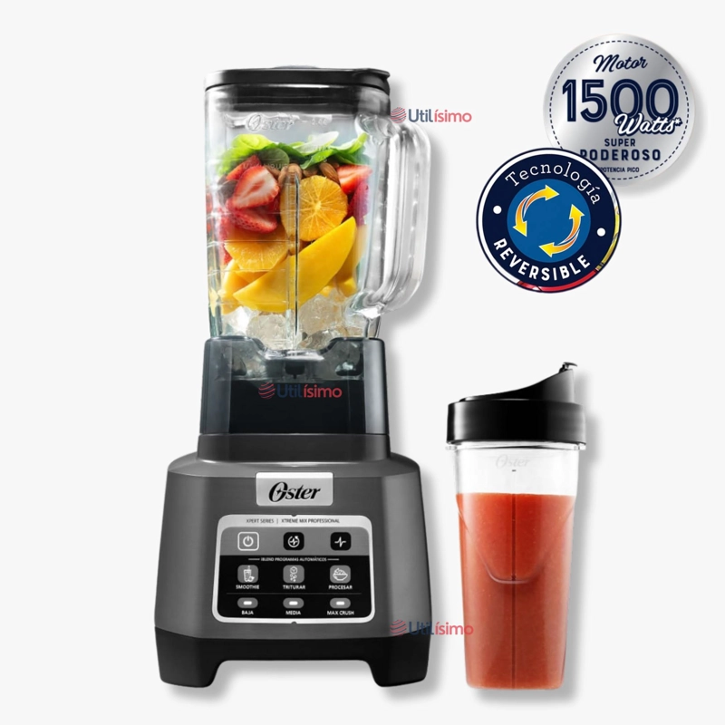LICUADORA PROFESIONAL OSTER® XTREME MIX CON IBLEND Y MAX CRUSH CON TECNOLOGIA REVERSIBLE