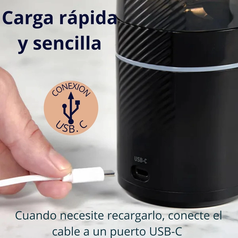 OSTER LICUADORA PORTATIL, GOMAX, 590 ML DE CAPACIDAD, PARA SMOOTHIES, NEGRO, BLSTGFP-B20-000 - 9