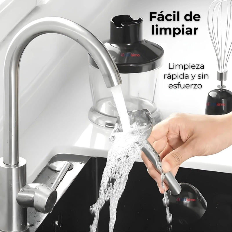 BATIDORA DE INMERSION OSTER® ROJA CON ORGANIZADOR Y ACCESORIOS - 11