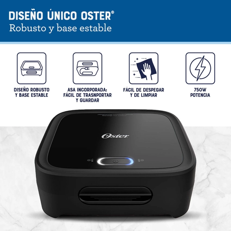 SANDWICHERA OSTER® COMPACTA CON PLATOS HONDOS CKSTSM400 - 9