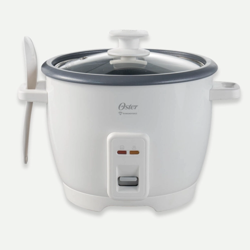 ARROCERA OSTER DE 7 TAZAS, CON DIAMONDFORCE, CKSTRCB7DFWHT