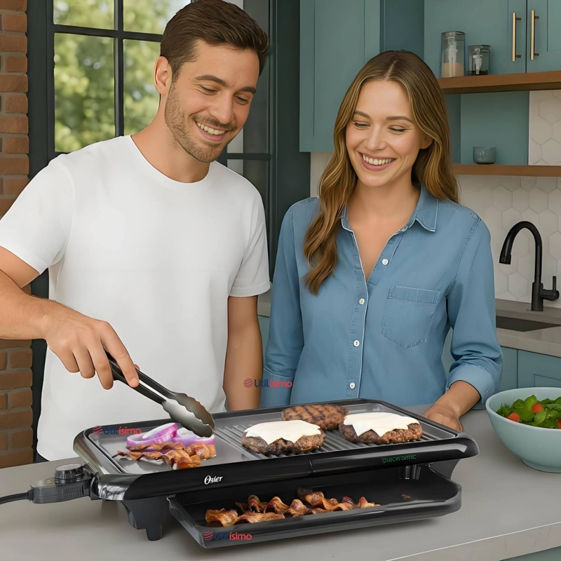 PARRILLA ELE CTRICA OSTER® BIOCERAMIC® CKSTGR5085