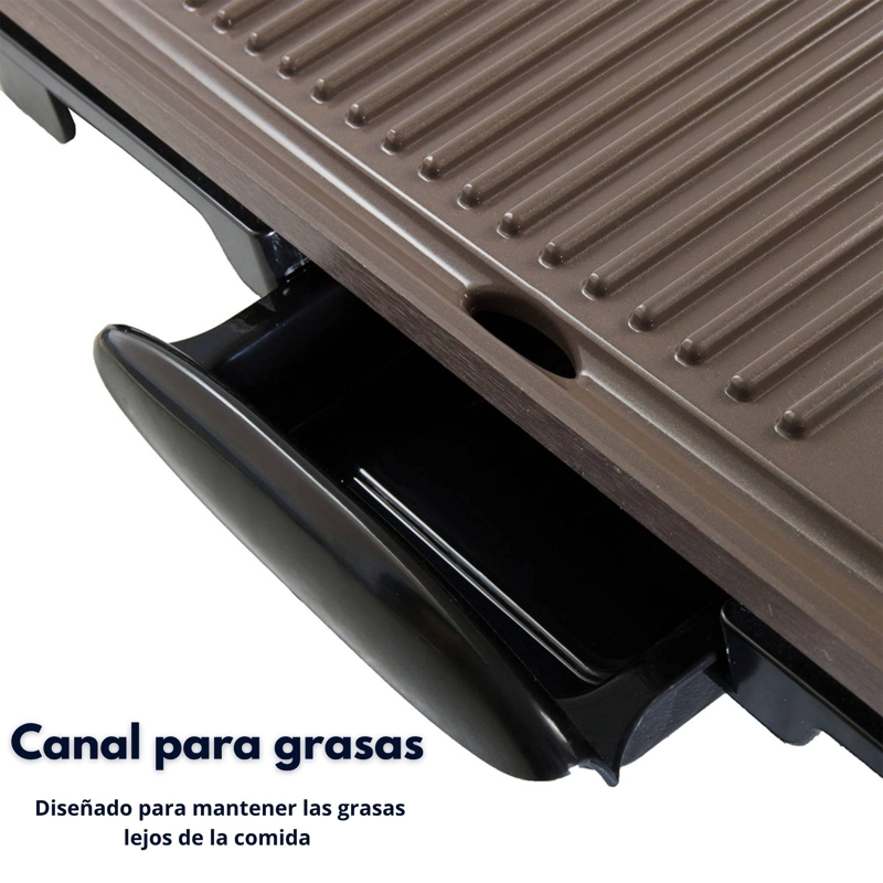 PARRILLA ELE CTRICA OSTER® BIOCERAMIC® CKSTGR5085 - 4