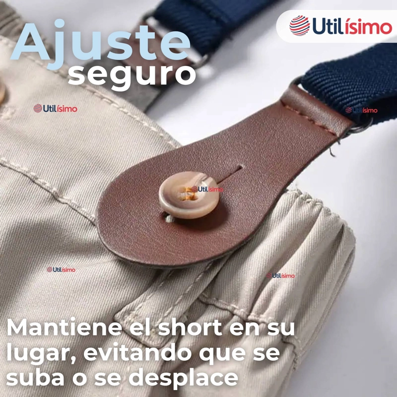CONJUNTO DE VESTIR CON TIRANTES CAMISA PANTALON CORTO ALGODON BEBE - 12