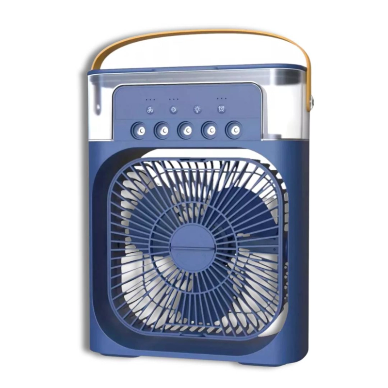 CLIMATIZADOR PORTATIL FRIO 4 EN 1 VENTILADOR HUMIFICADOR ENFRIADOR LAMPARA LED 220V USB - 9