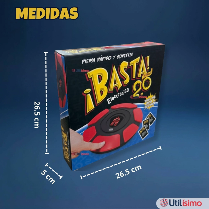 BASTA ELECTRONICO 2.0 JUEGO DE MESA PIENSA RAPIDO - 5