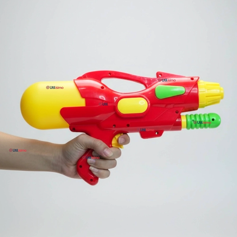 PISTOLA DE AGUA 300ML 32CM COLORES SURTIDOS JUGUETE LANZA AGUA NIÑO NIÑA - 1