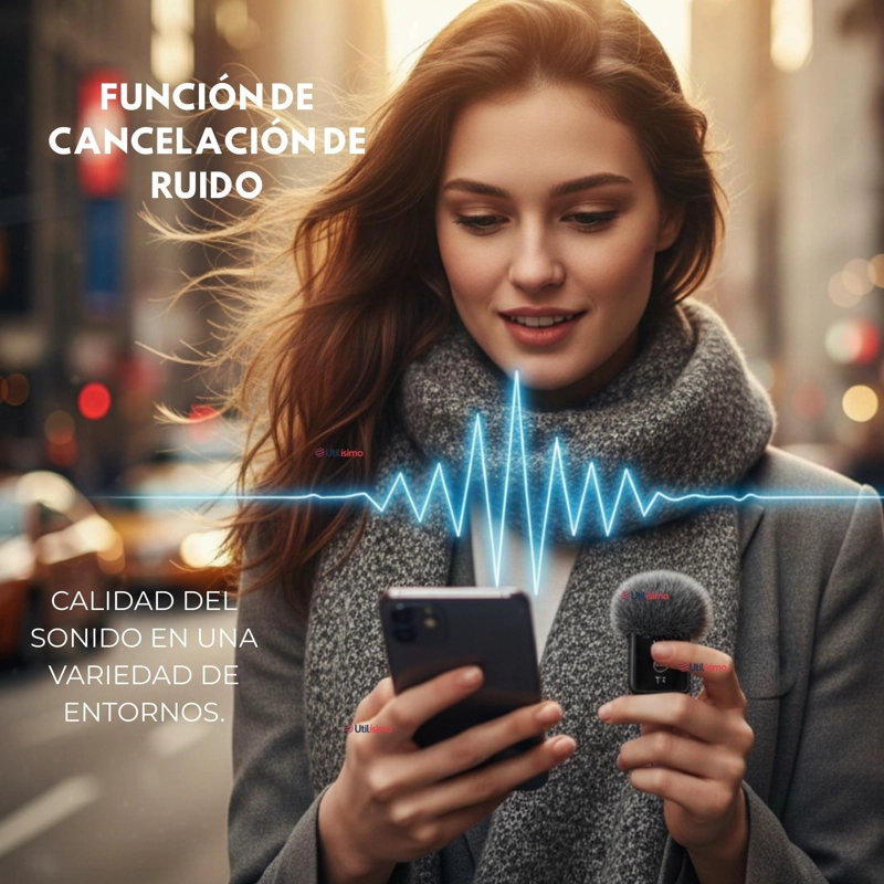 PACK 2 MICROFONOS INALAMBRICO 3 EN 1 PARA CELULAR IPHONE ANDROID PROFESIONAL LAVALIER - 10