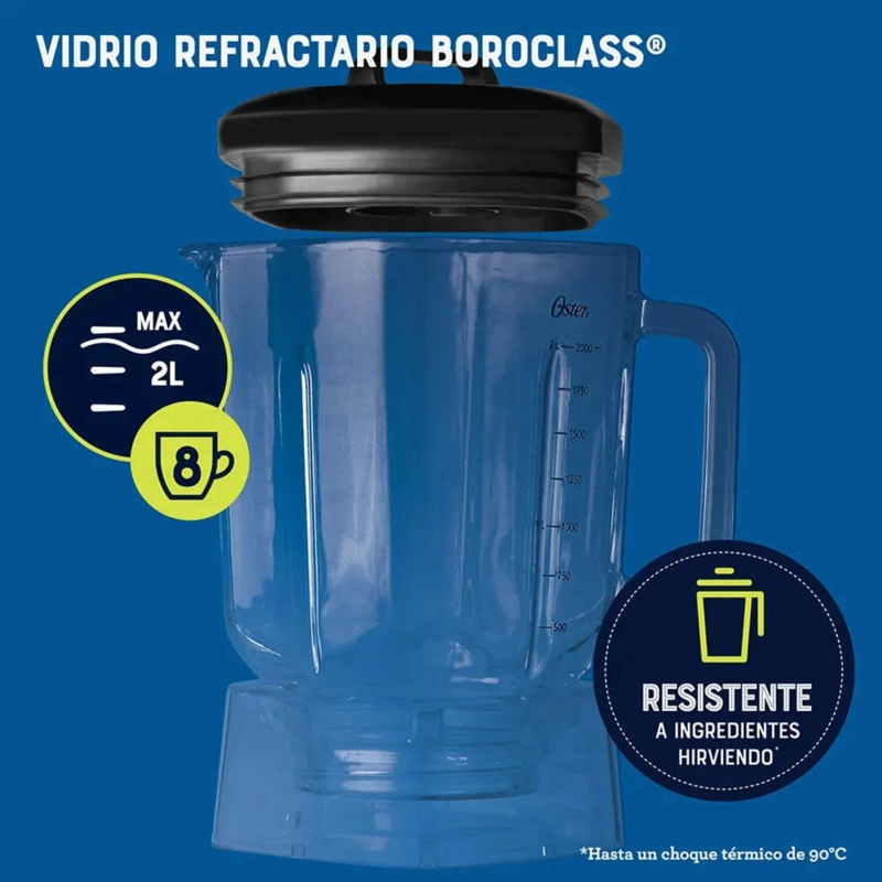 LICUADORA XPERT SERIES™ ROJA CON CONTROL DE TEXTURA Y UN BLEND N GO BLST3BRPG - 10
