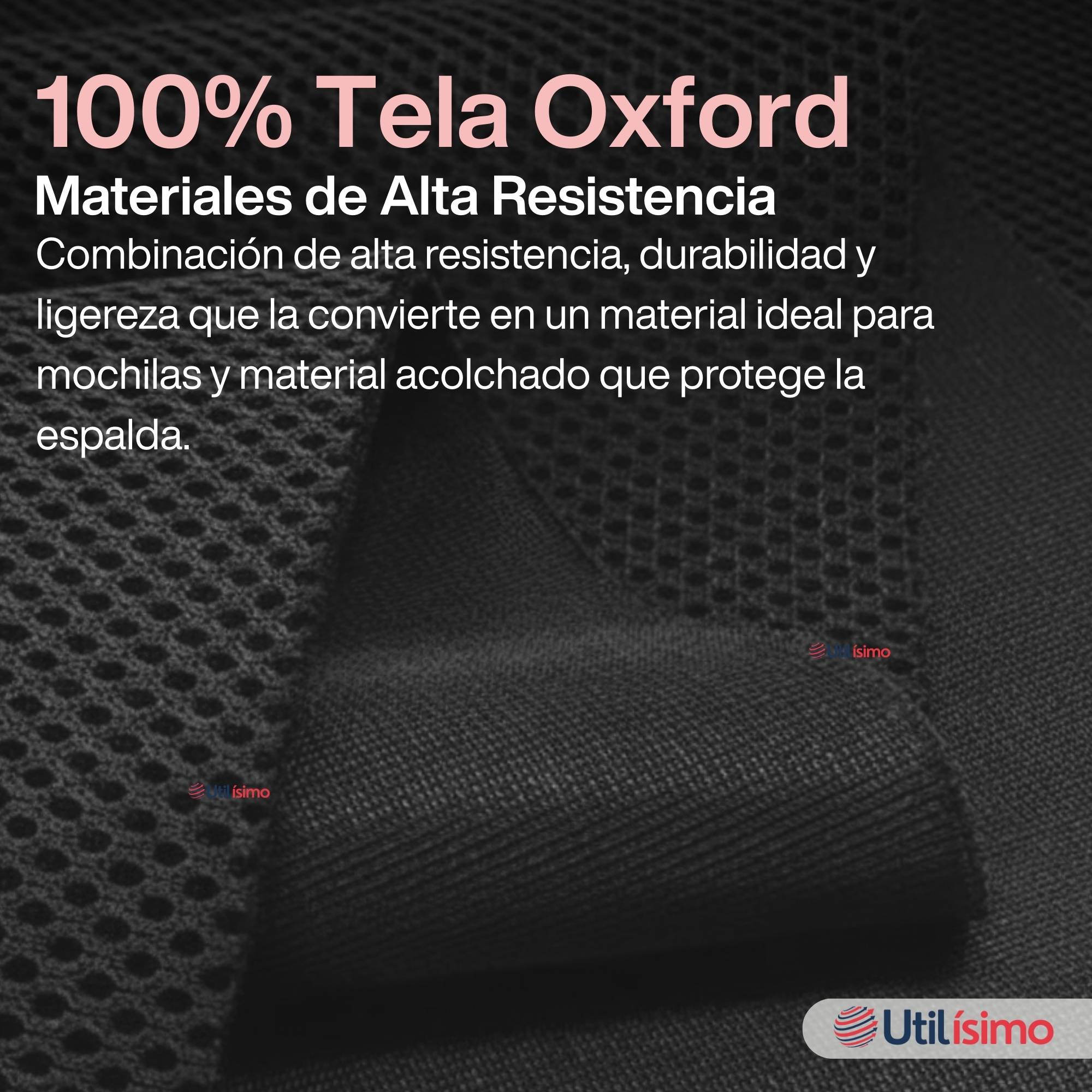 MOCHILA BOLSO ESCOLAR + ESTUCHE + LONCHERA 45CM NIÑA TELA OXFORD NIGHT BLOSSOM - 4
